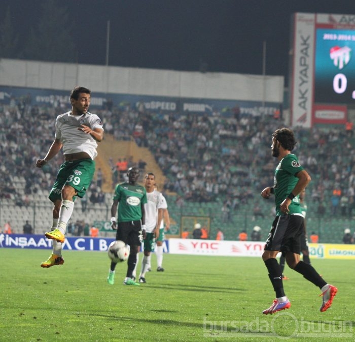 Bursaspor- Akhisar Belediyespor maçı fotoğrafları
