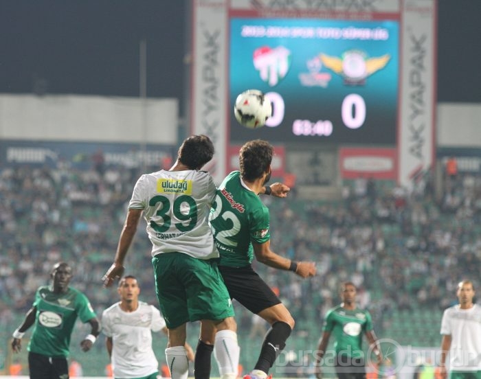 Bursaspor- Akhisar Belediyespor maçı fotoğrafları