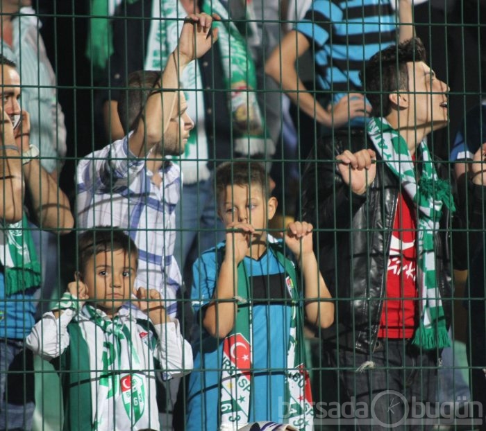 Bursaspor- Akhisar Belediyespor maçı fotoğrafları
