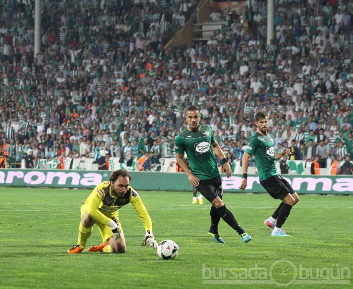 Bursaspor- Akhisar Belediyespor maçı fotoğrafları