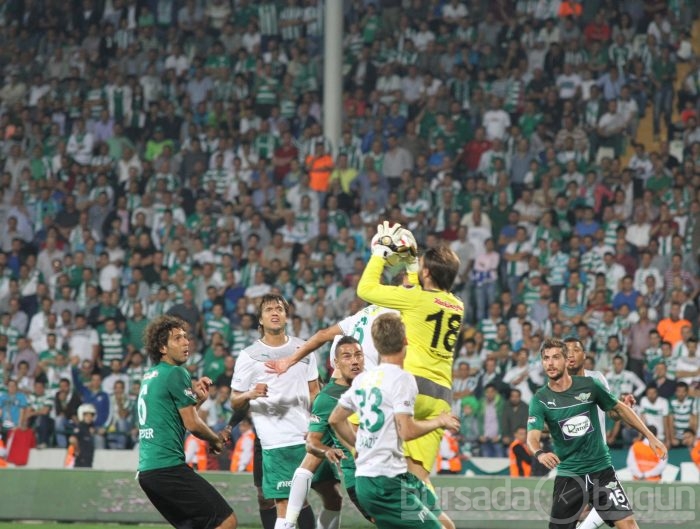 Bursaspor- Akhisar Belediyespor maçı fotoğrafları