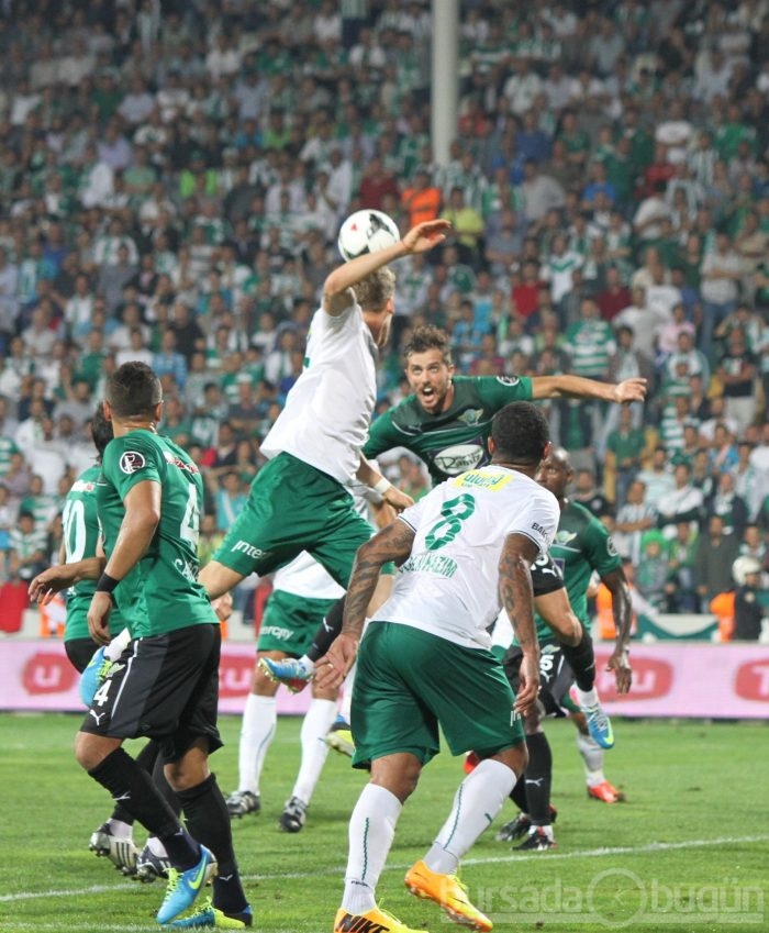 Bursaspor- Akhisar Belediyespor maçı fotoğrafları
