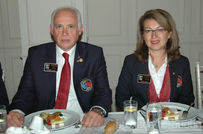 Yıldırım Bayezit Rotary'nin renkli buluşması...