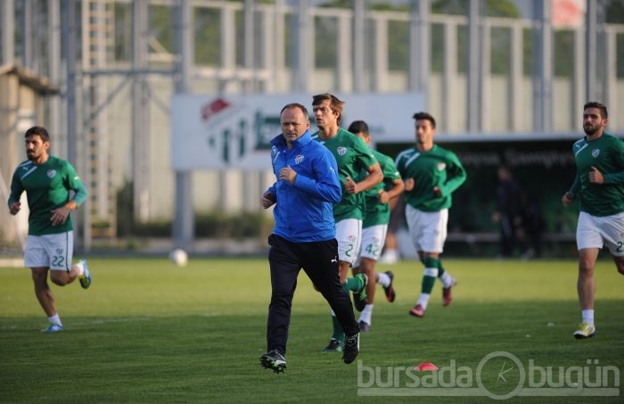 Bursaspor'da durmak yok!