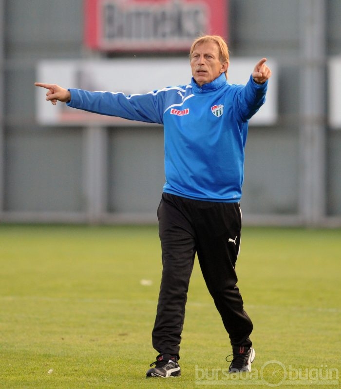 Bursaspor'da durmak yok!