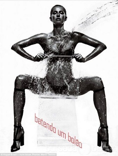 Gisele çırılçıplak