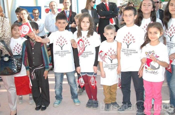 Hemofili ve Talasemi hastası çocukların renkli günü...