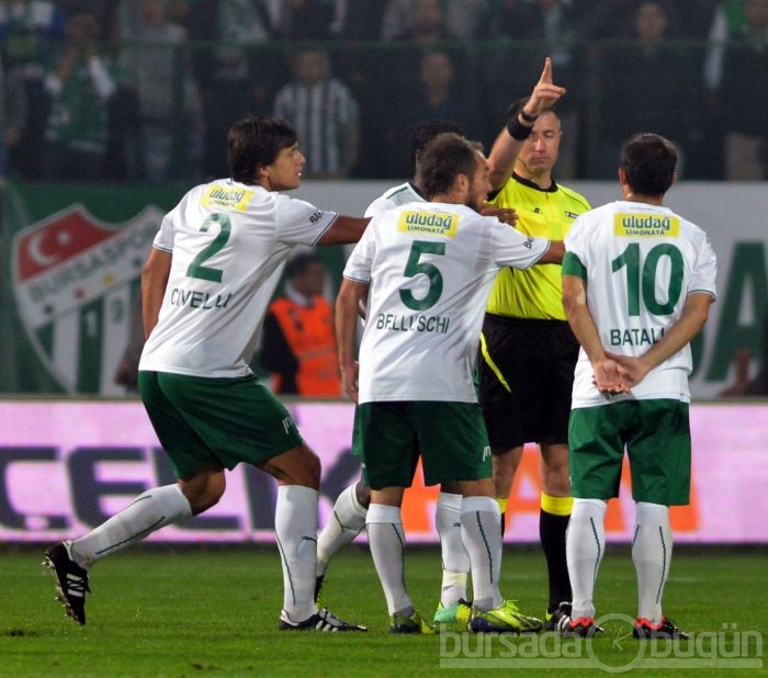 Bursaspor'u Hüseyin Göçek durdurdu!