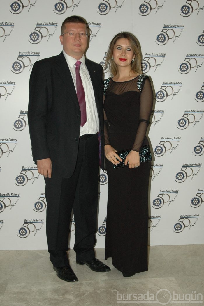 Bursa'da Rotary'nin 50. yıl coşkusu