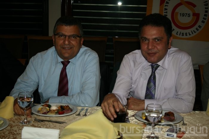 Bursa Galatasaray Liseliler bu yemekte buluştu... 