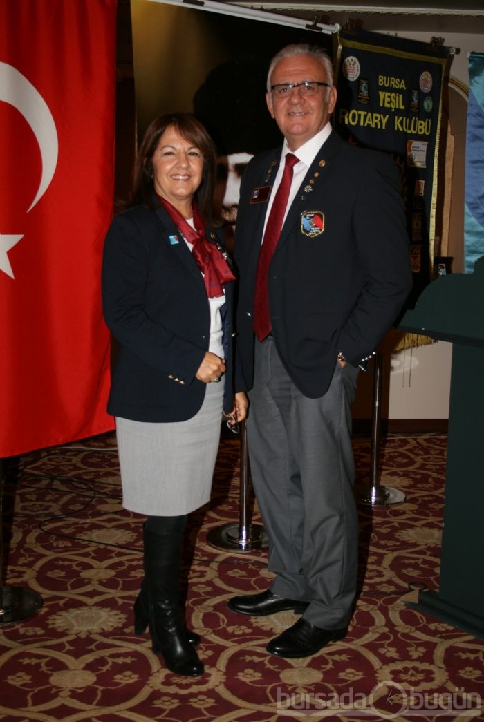 Başarıya bir ödül de Yeşil Rotary'den 