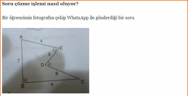 WhatsApp'ta 1 TL'ye Matematik Sorusu Çözen Girişimci
