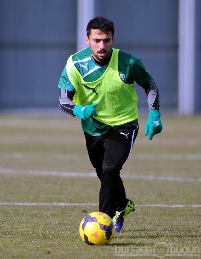 Bursaspor'da neşeli antrenman