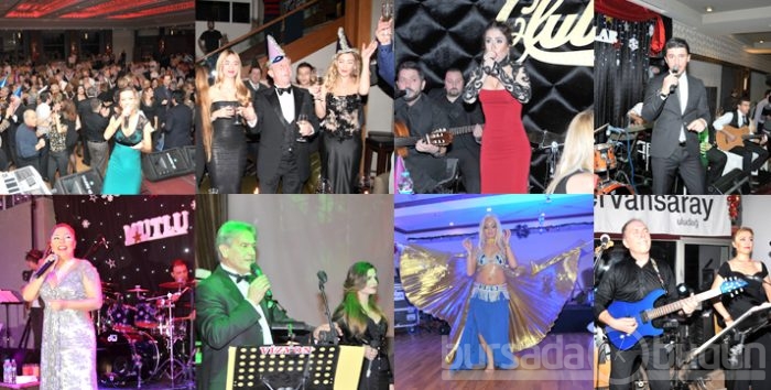 Bursalılar 2014'e böyle girdi