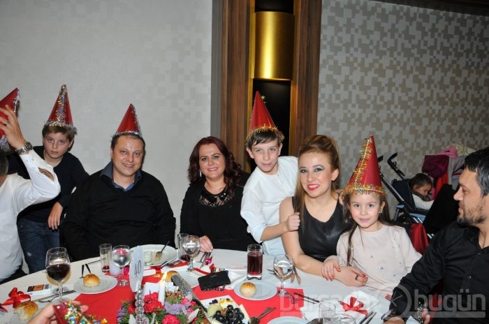 Bursalılar 2014'e böyle girdi