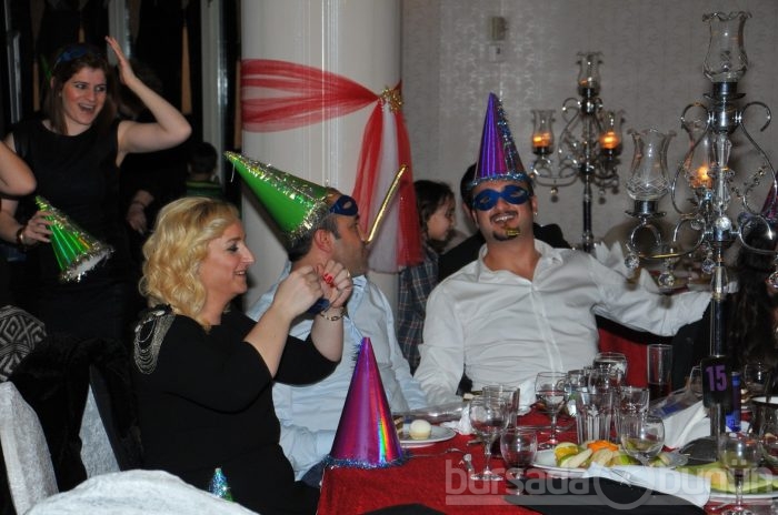 Bursalılar 2014'e böyle girdi