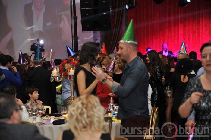 Bursalılar 2014'e böyle girdi