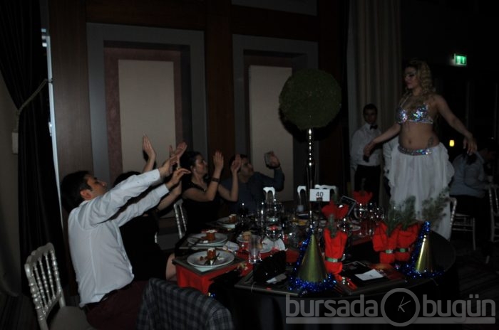 Bursalılar 2014'e böyle girdi