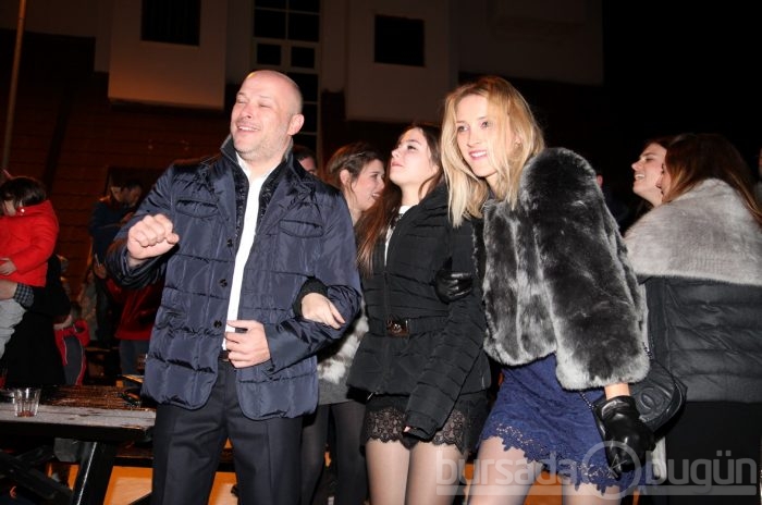 Bursalılar 2014'e böyle girdi