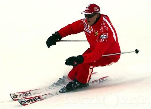 Schumacher işte bu noktada kaza geçirdi!