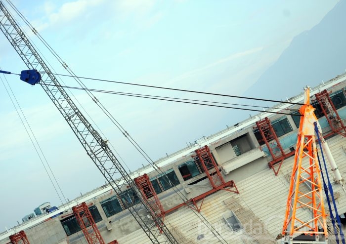 Timsah Arena hızla yükseliyor