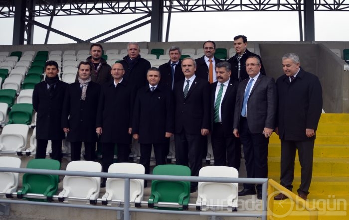 Yeşil Bursa stadyumu alkışlarla hizmete girdi!
