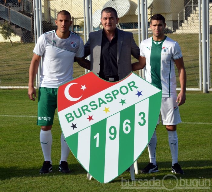 Bursaspor'un yeni transferleri Fernandao ve Oğuzhan