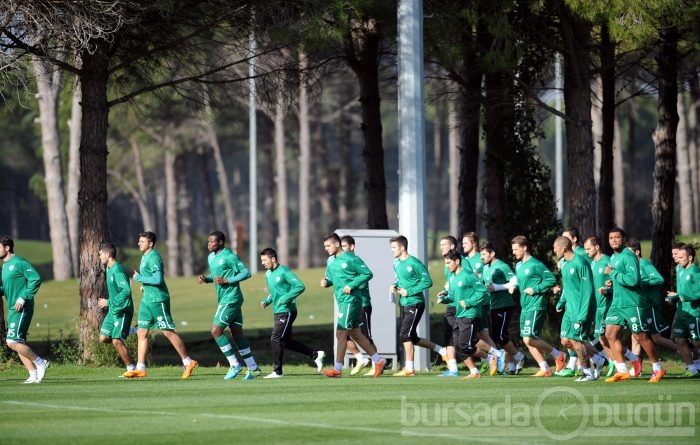 Bursaspor Antalya kampı