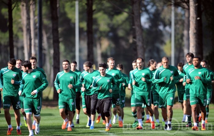 Bursaspor Antalya kampı