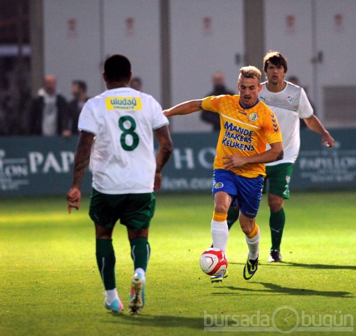 Bursaspor'dan keyifli prova!