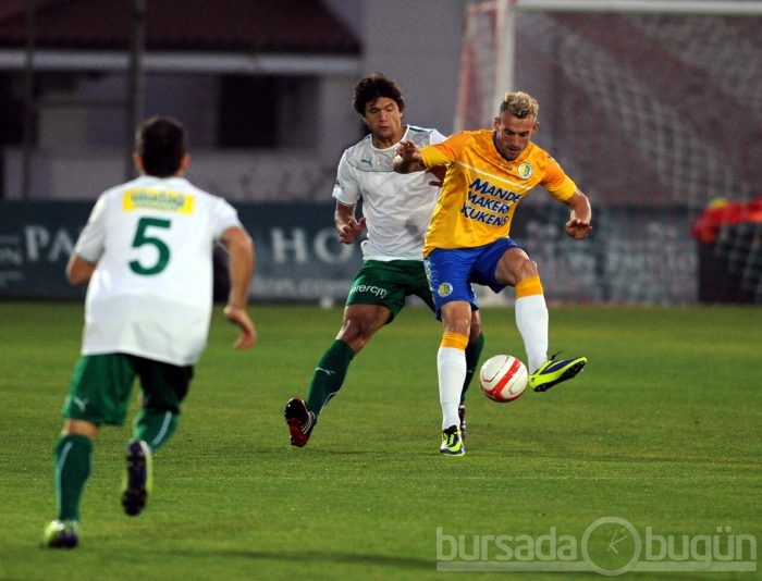 Bursaspor'dan keyifli prova!