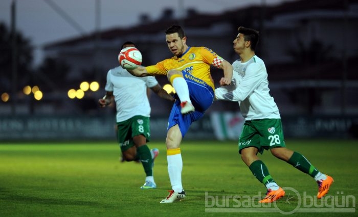 Bursaspor'dan keyifli prova!
