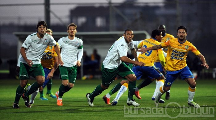 Bursaspor'dan keyifli prova!