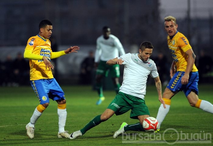 Bursaspor'dan keyifli prova!
