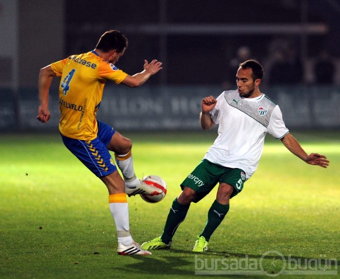 Bursaspor'dan keyifli prova!