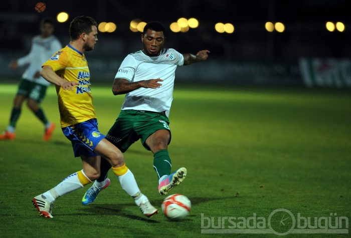 Bursaspor'dan keyifli prova!