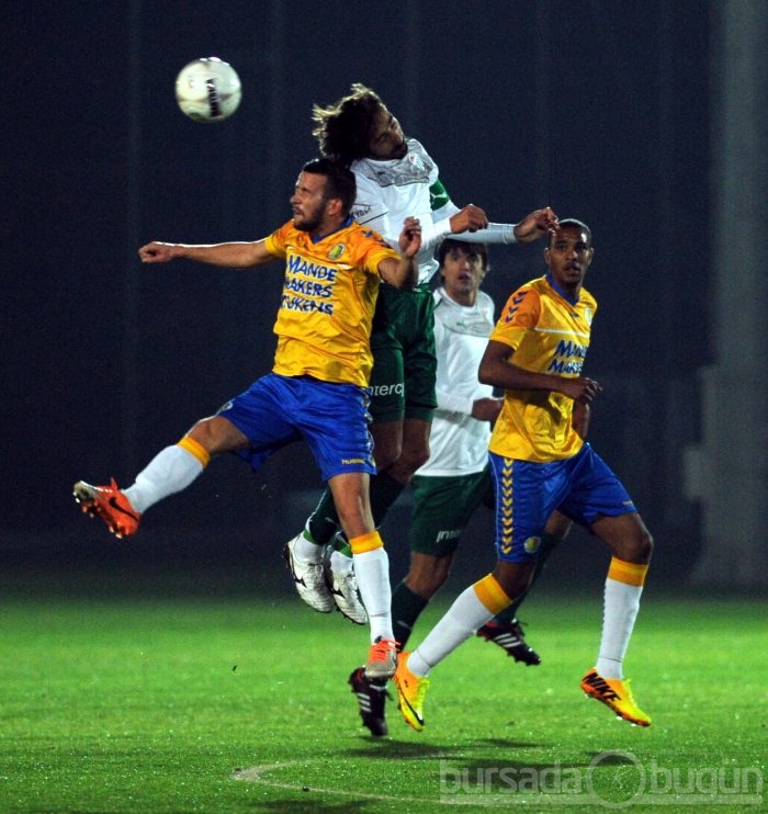 Bursaspor'dan keyifli prova!