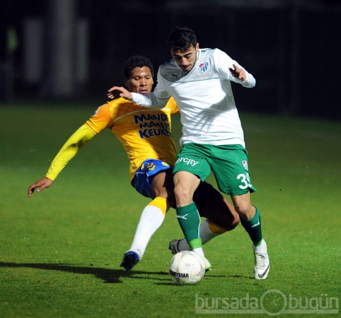 Bursaspor'dan keyifli prova!