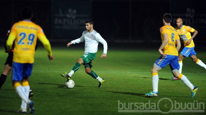 Bursaspor'dan keyifli prova!