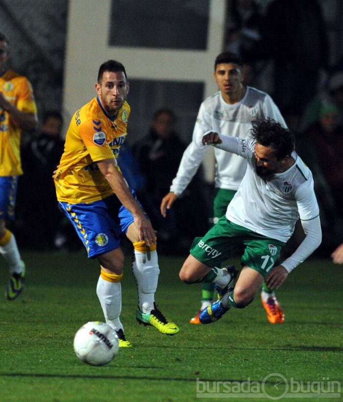 Bursaspor'dan keyifli prova!