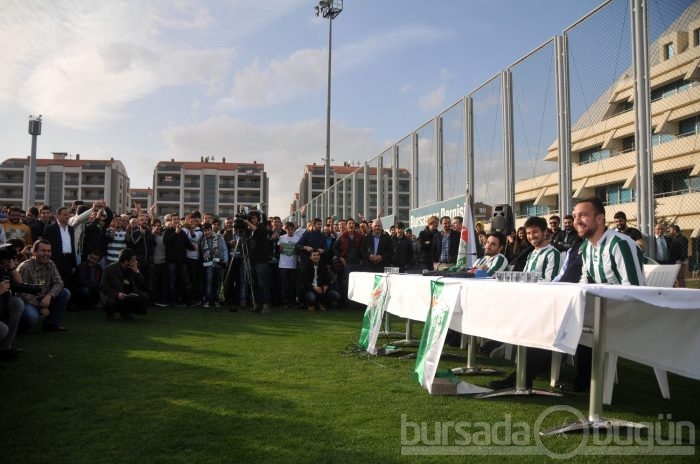 Bursaspor'da gövde gösterisi