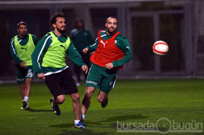 Sercan ve Bekir antrenmana çıktı