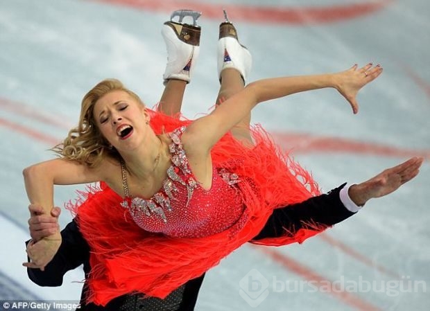 Rus olimpik sporcuların seksi pozları