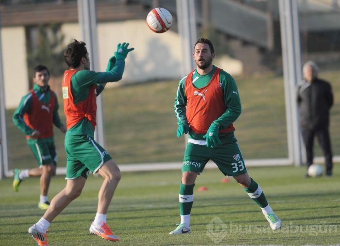 Bursaspor'da yüksek tempo!