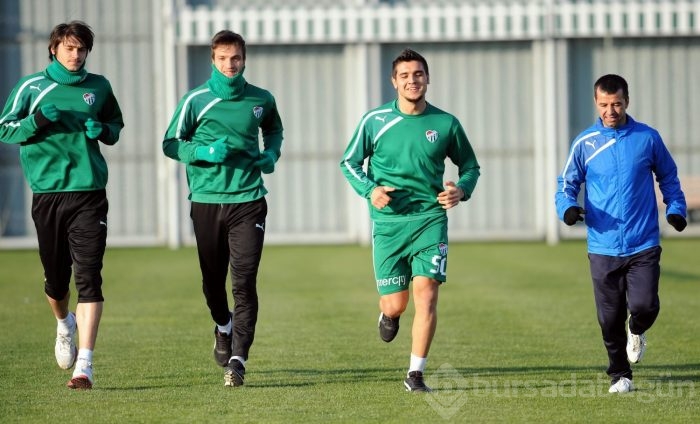 Bursaspor'da yüksek tempo!