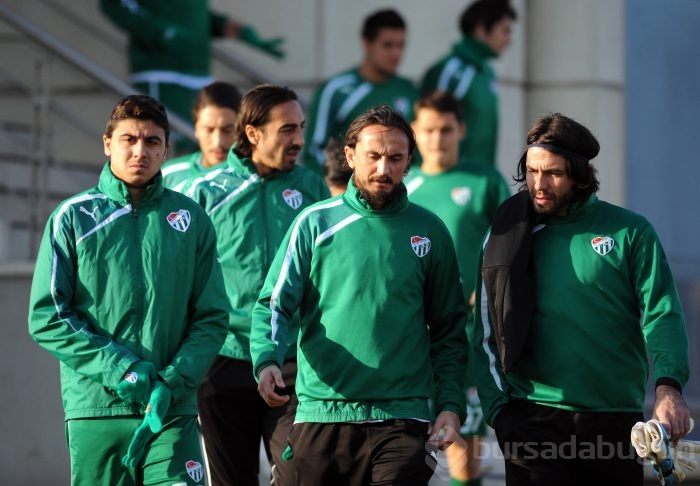 Bursaspor'da yüksek tempo!