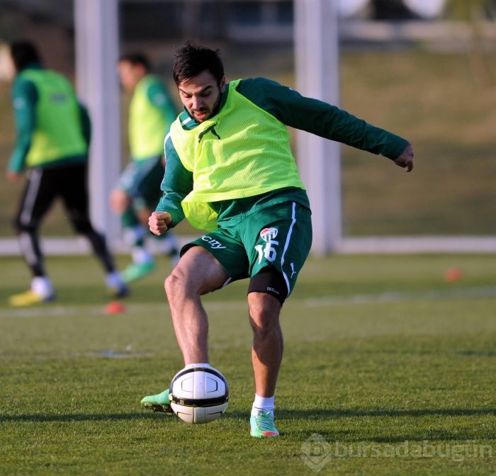 Bursaspor'da yüksek tempo!