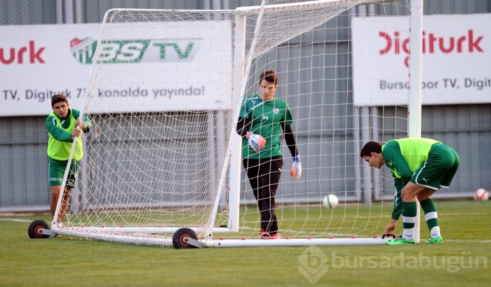 Bursaspor'da yüksek tempo!