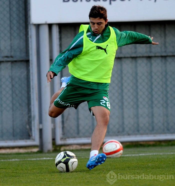 Bursaspor'da yüksek tempo!