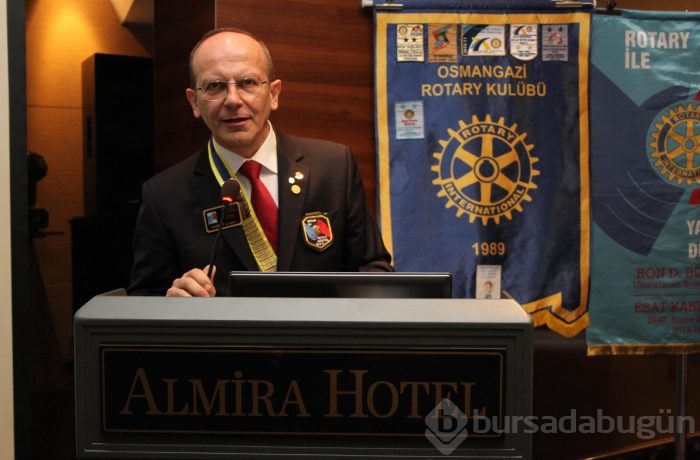 Osmangazi Rotary'e taze kan...